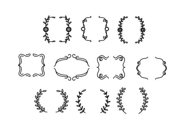 632x443 Free Ornamental Bracket Vector Free Vector Download Cannypic
