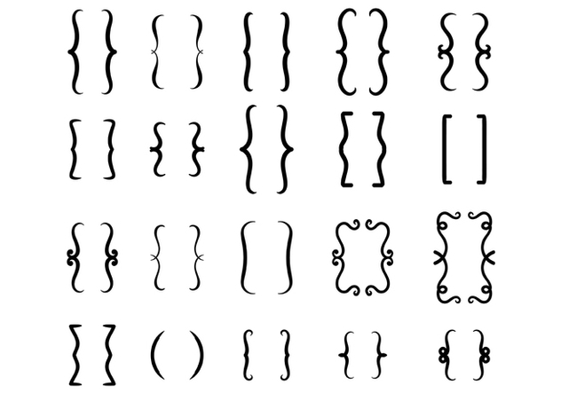 632x443 Bracket Icon Vector Free Vector Download Cannypic