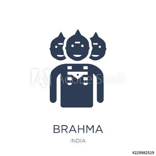500x500 Brahma Icon Trendy Flat Vector Brahma Icon On White Background