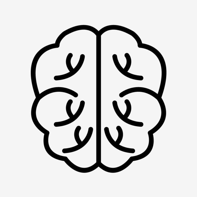 640x640 Vector Bran, Bran, Brain, Icon Png And Vector