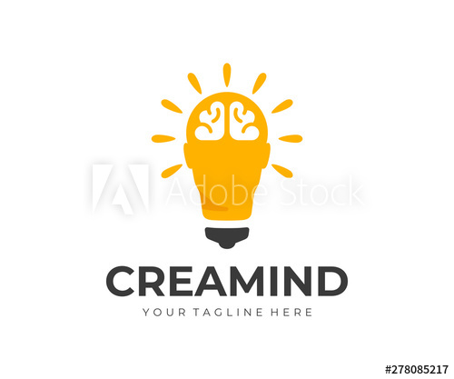 Creative Idea Logo Design Human Head As Light Bulb Vector Design 500x417 Creative Idea Logo Design Human Head As Light Bulb Vector Design