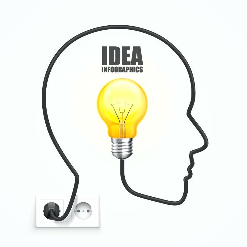 Light Bulb Vector Image Free Download The Brain Download House 800x800 Light Bulb Vector Image Free Download The Brain Download House
