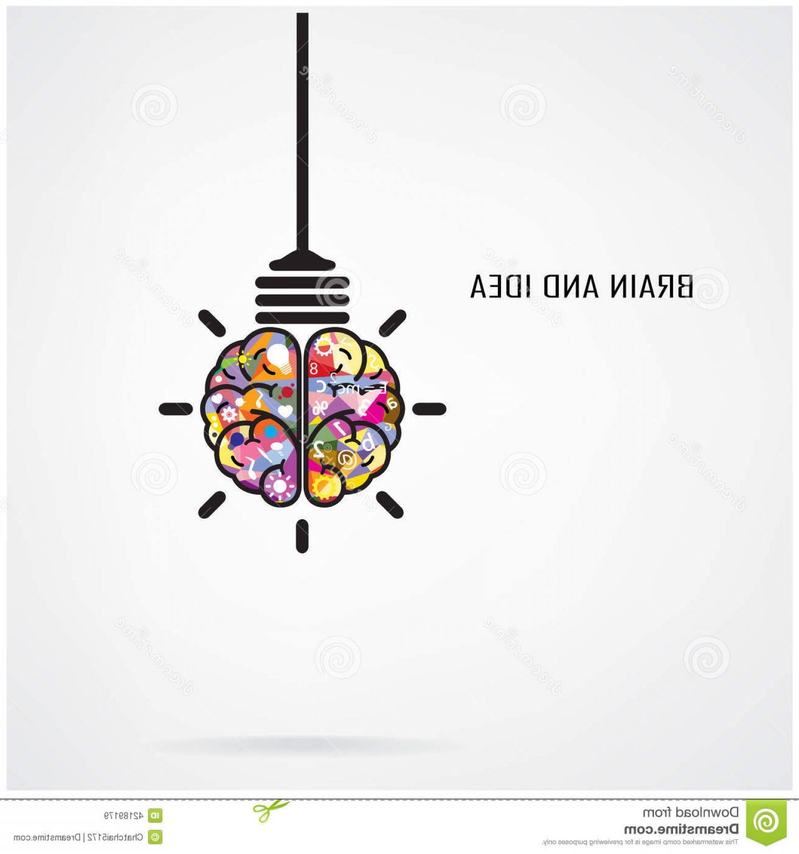 Stock Illustration Creative Brain Idea Light Bulb Concept Design 1560x1668 Stock Illustration Creative Brain Idea Light Bulb Concept Design