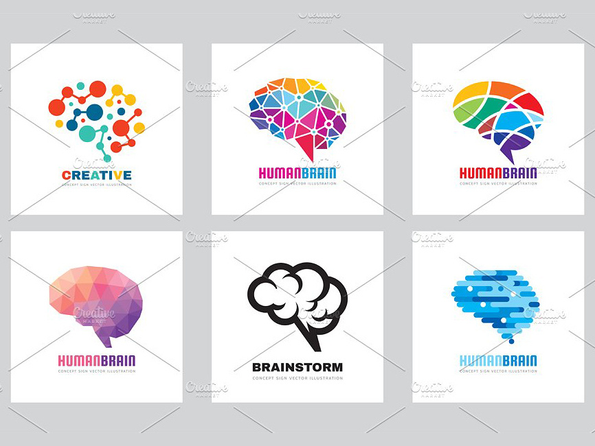 Human Brain Vector Logo 866x650 Human Brain Vector Logo