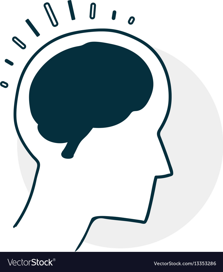 888x1080 Huge Collection Of 'brain Silhouette Vector' Download More Than