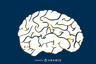 388x260 Human Brain Vector