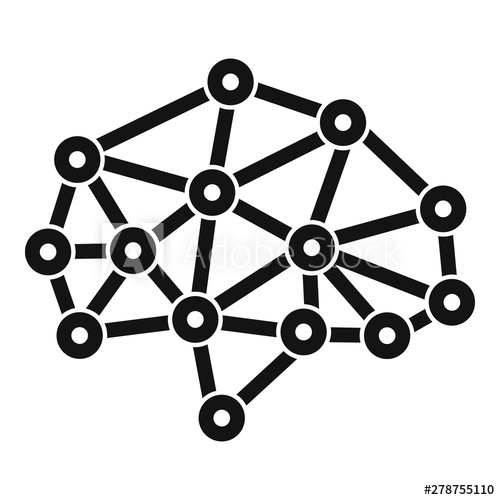500x500 Neuron Bran Simple Illustration Of Neuron Brain