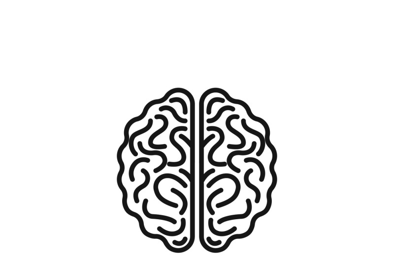 800x533 Brain Vector Icon