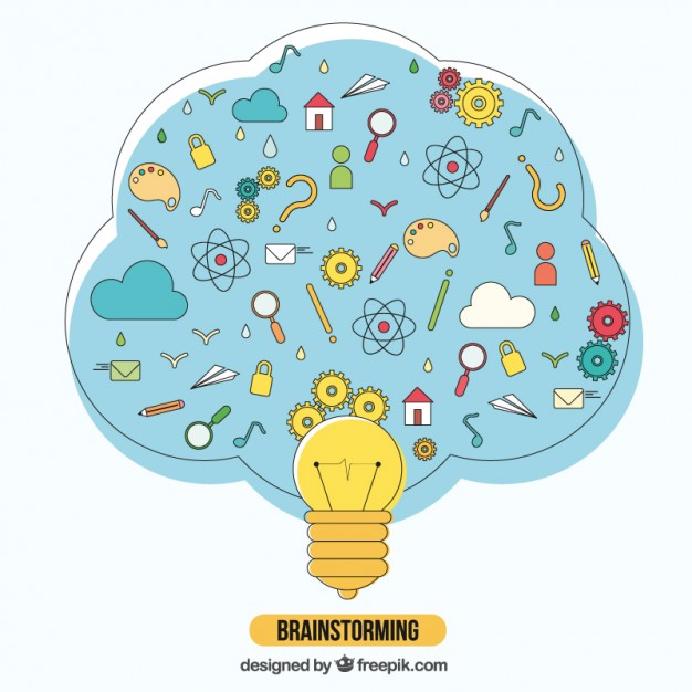 626x626 Brainstorming Illustration Vector Free Download