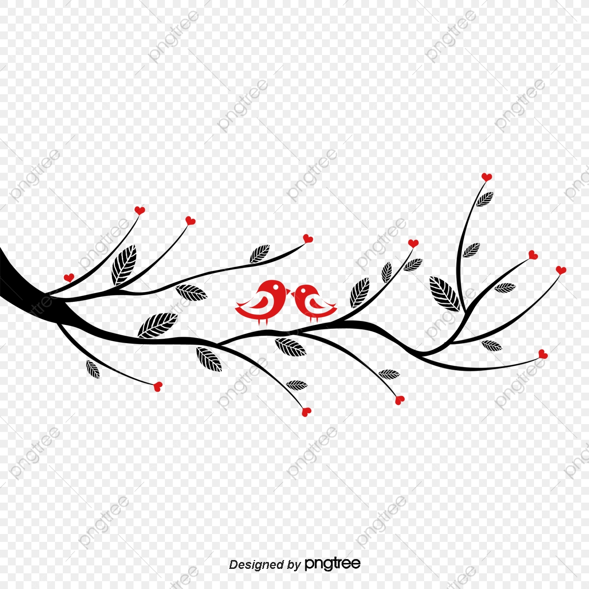 1200x1200 Bird On Branch, Vector, Bird Vector, Branch Vector Png And Vector