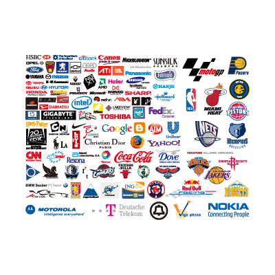 400x400 World Famous Brand Logo Template Logo Templates