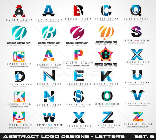600x537 Collection Of Creative Logo Letter Designs For Brand Identity, C
