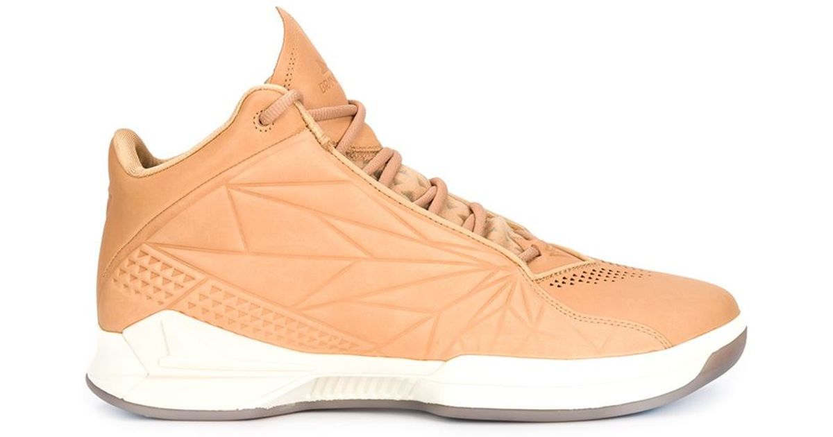 1200x630 Brandblack Force Vector High Top Sneakers In Natural For Men