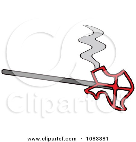 450x470 Clipart Hot Texas Shaped Branding Iron