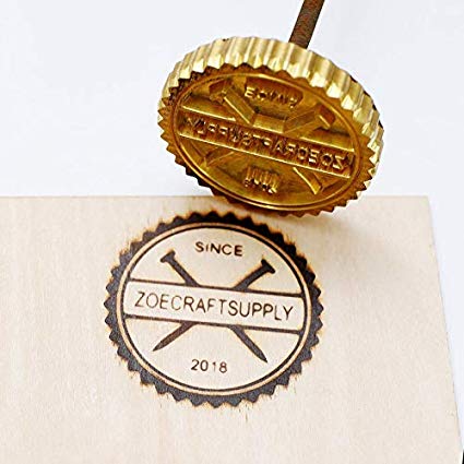 425x425 Custom Logo Wood Branding Iron,durable Leather Branding Iron Stamp