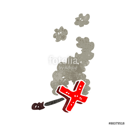 500x500 Retro Cartoon Branding Iron Stock Image And Royalty Free Vector