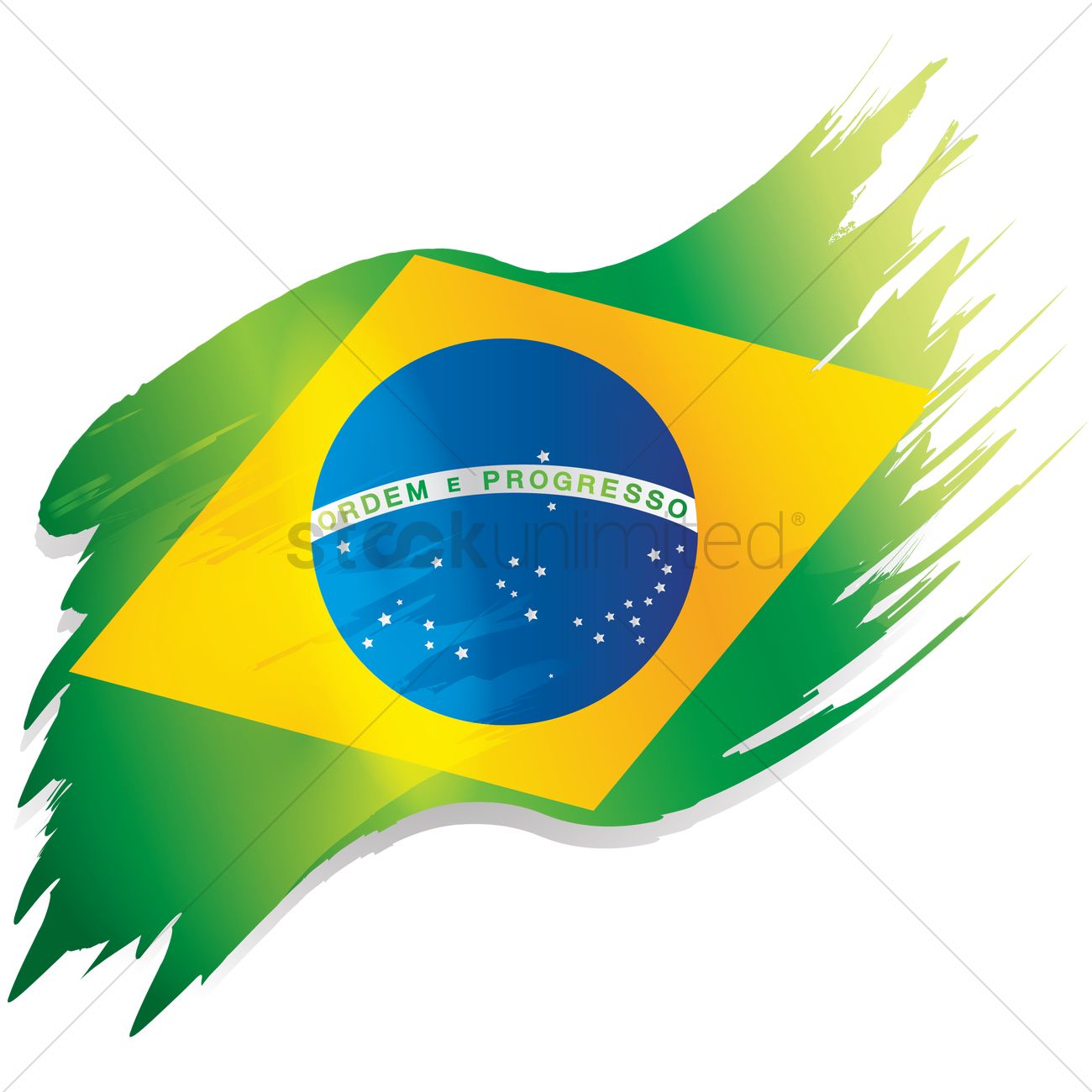 Brazil Flag Vector At Vectorified Com Collection Of Brazil Flag Vector Free For Personal Use