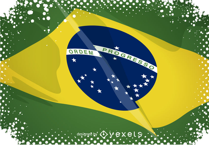 823x570 Rio Over Brazil Flag