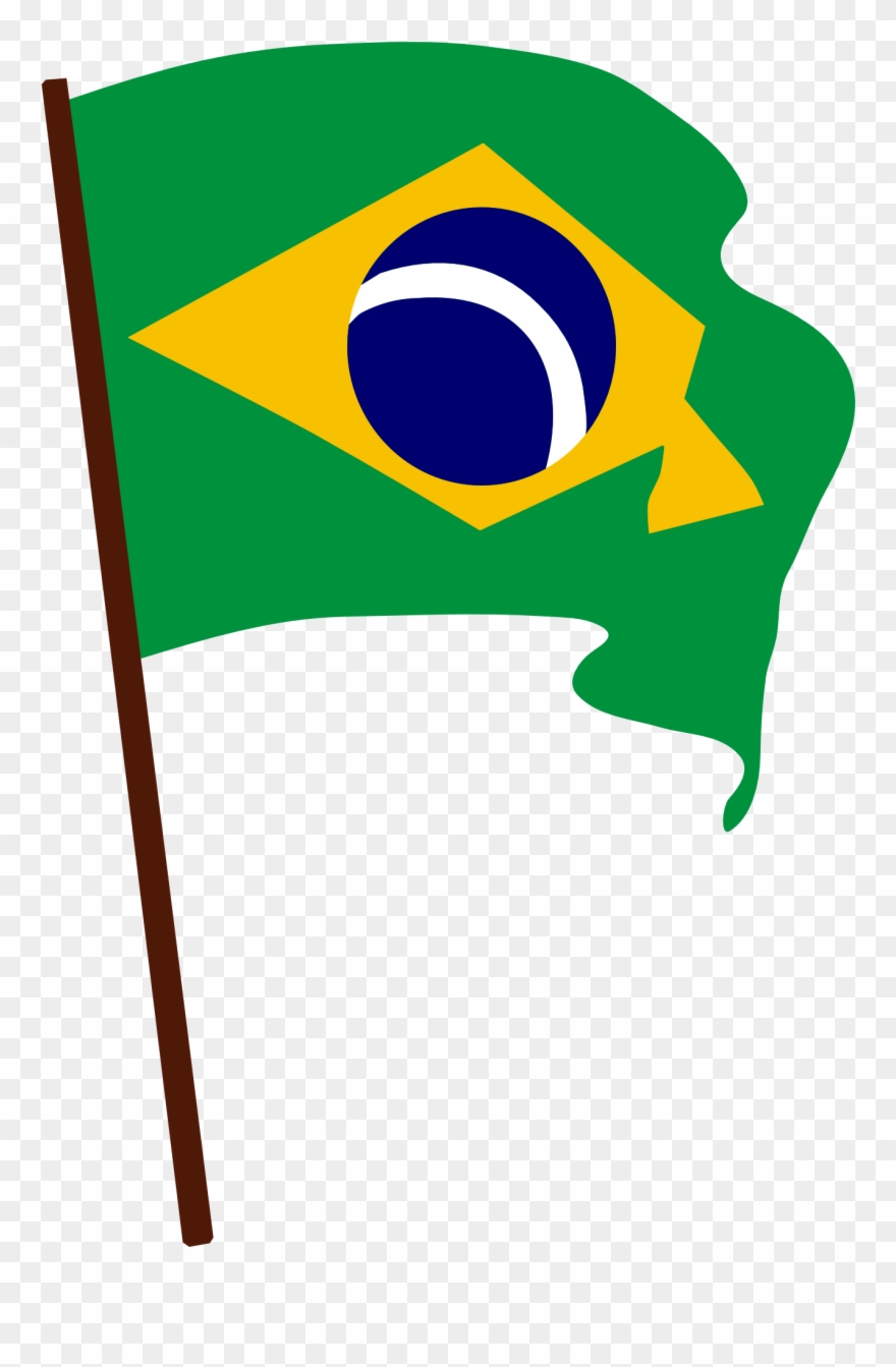 880x1343 Brazil Flag Vector