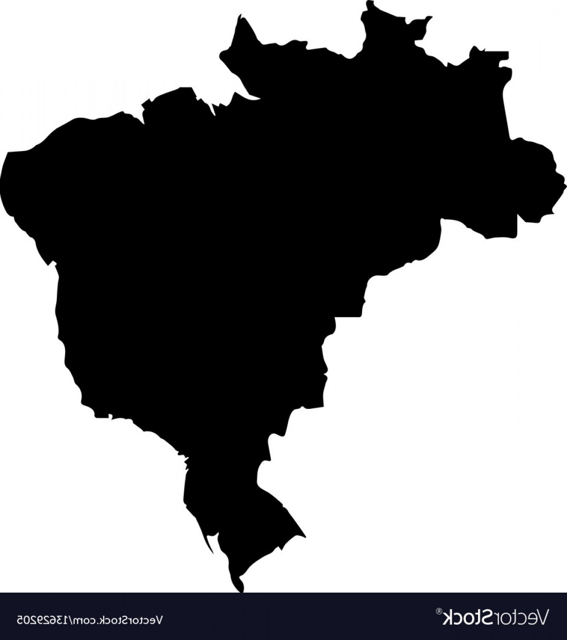 1148x1296 Brazil Map Vector Wallkeeper