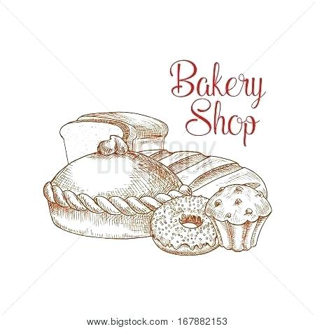 450x470 Bread Sketch