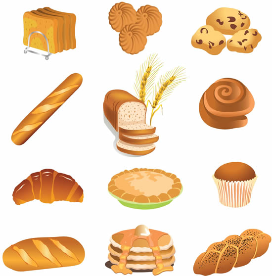 Brown Bread Vector Graphic Free Download 550x558 Brown Bread Vector Graphic Free Download