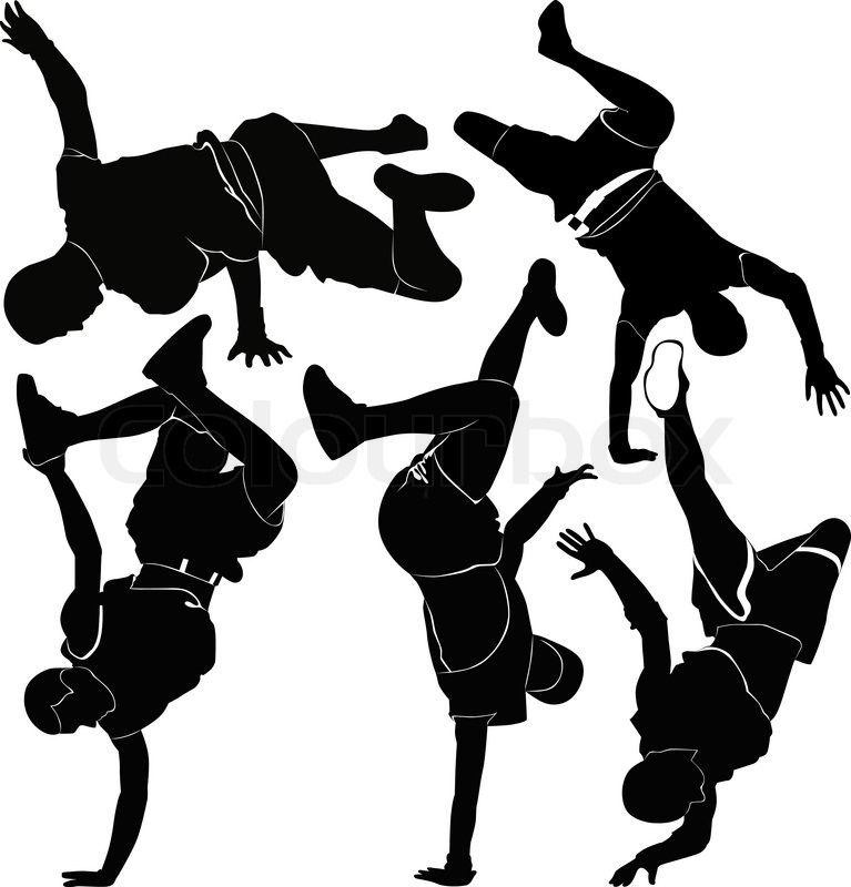 Collection Breakdance Silhouette Break Stock Vector Colourbox 767x800 Collection Breakdance Silhouette Break Stock Vector Colourbox
