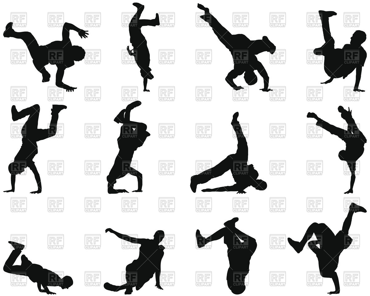 Different Break Dance Silhouettes Vector Image Of People Angelp 1200x960 Different Break Dance Silhouettes Vector Image Of People Angelp