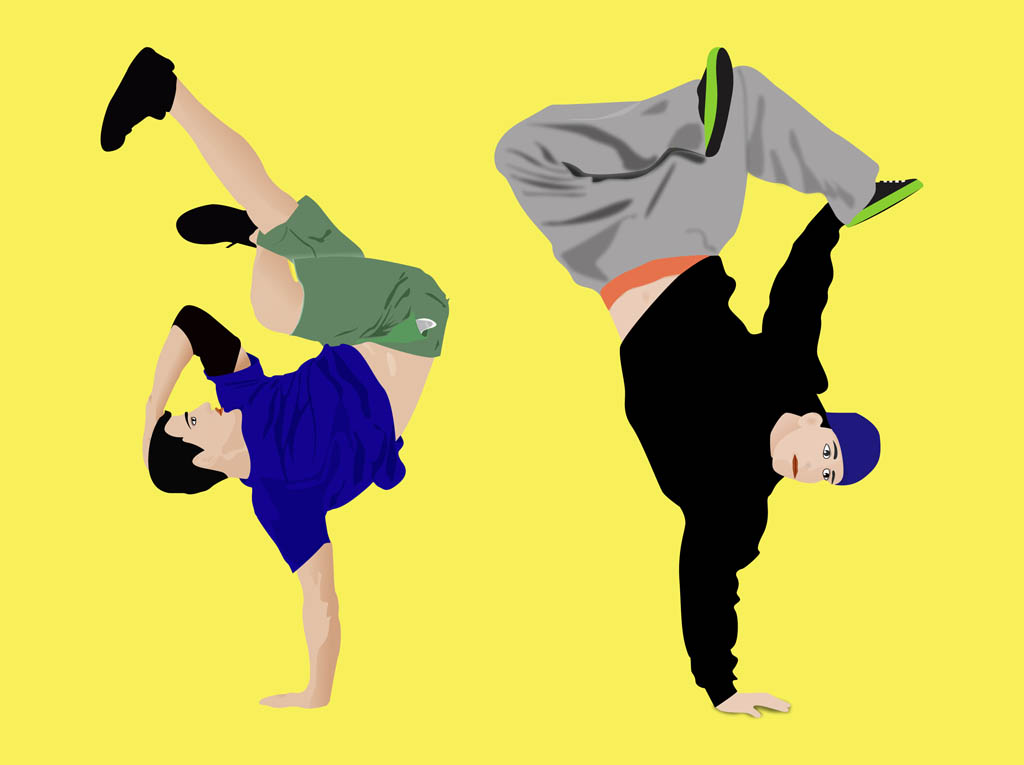 Break Dancing Vector Art Graphics 1024x765 Break Dancing Vector Art Graphics
