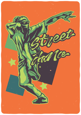 283x400 Breakdance On Curated Vector Illustrations, Stock Royalty Free