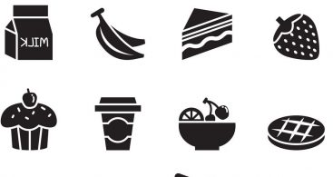367x195 Breakfast Icon Vector Archives Vector Images Design