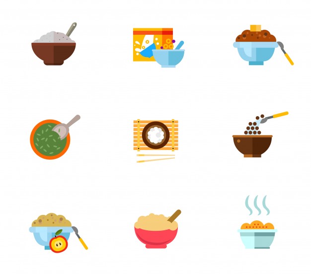626x552 Healthy Breakfast Icon Set Vector Free Download