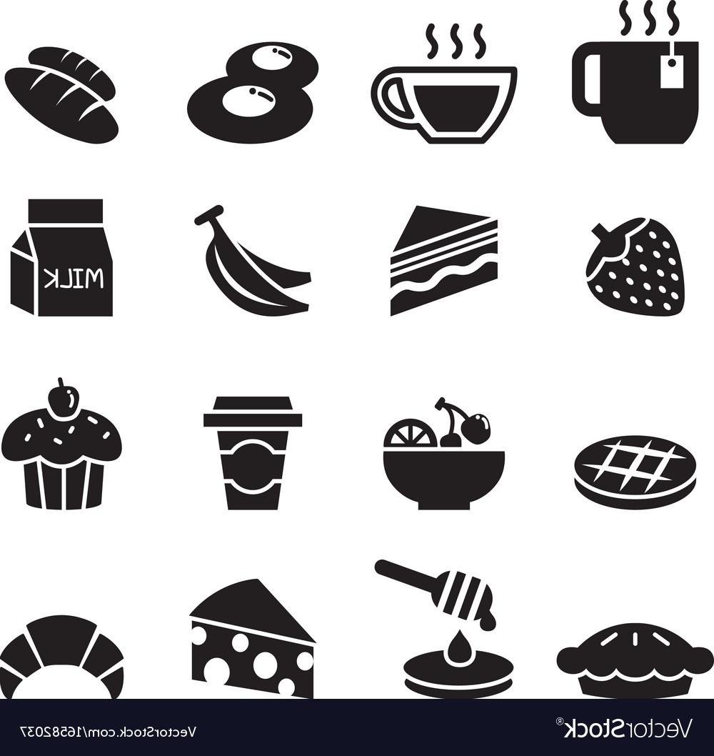 1000x1058 Unique Breakfast Icon Vector Drawing Vector Images Design