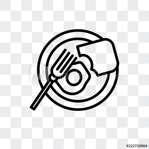 500x500 Breakfast Icon Isolated On Transparent Background Modern
