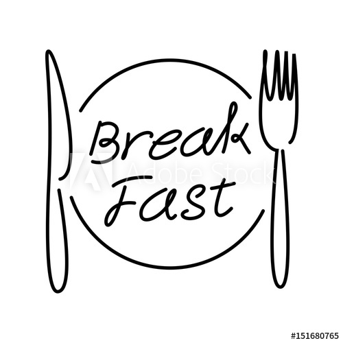 Hand Draw Breakfast, Vector 500x500 Hand Draw Breakfast, Vector