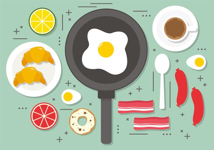 Breakfast Free Vector Art 700x490 Breakfast Free Vector Art