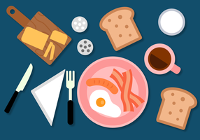 Breakfast Free Vector Art 286x200 Breakfast Free Vector Art