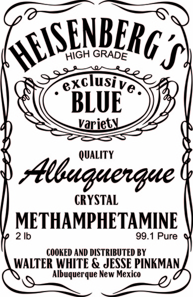 389x600 Breaking Bad Heisemberg Jack Daniels Free Vector In Coreldraw Cdr