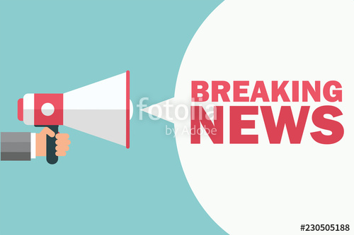 500x333 Breaking News Vector Stock Image And Royalty Free Vector