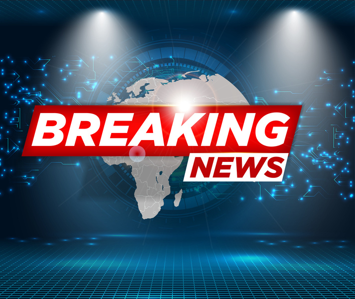 712x600 News Vector Background, Breaking News