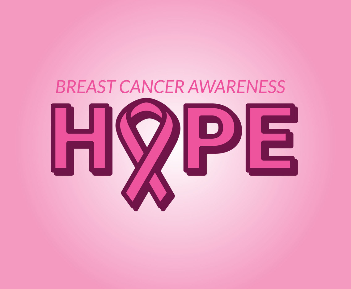 1136x936 Hope Breast Cancer Awareness Vector Vector Art Graphics
