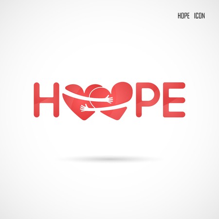 450x450 Hope Typographical Hope Word Icon Breast Cancer October Awareness
