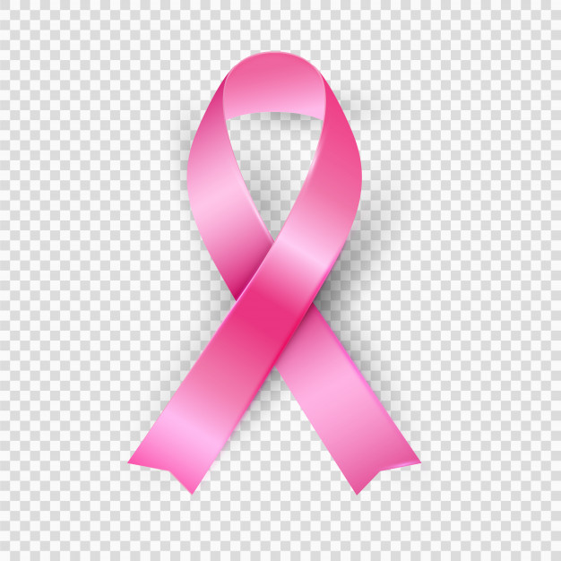 626x626 Pink Ribbon, Realistic Vector, Breast Cancer Awareness Vector