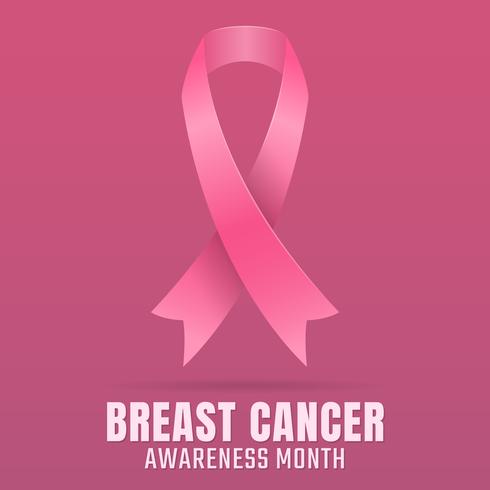 490x490 Breast Cancer Awareness Vector Background