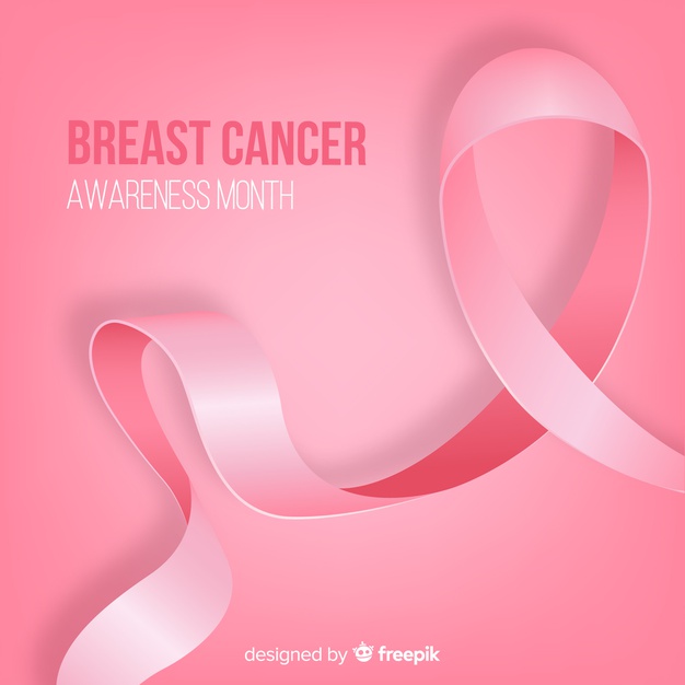 626x626 Realistic Ribbon For Breast Cancer Awarness Vector Free Download