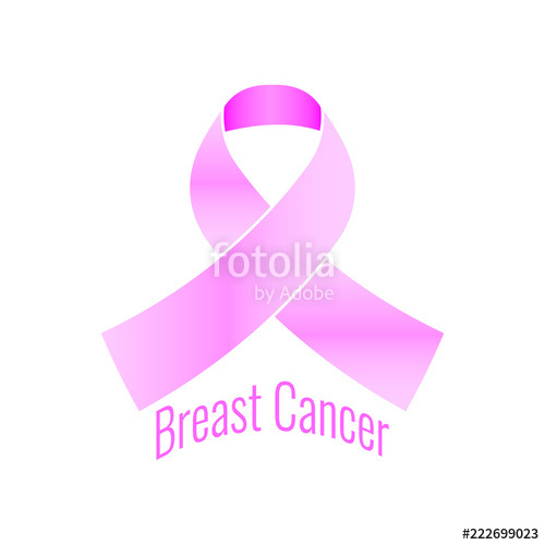 500x500 Breast Cancer Ribbon Stock Image And Royalty Free Vector