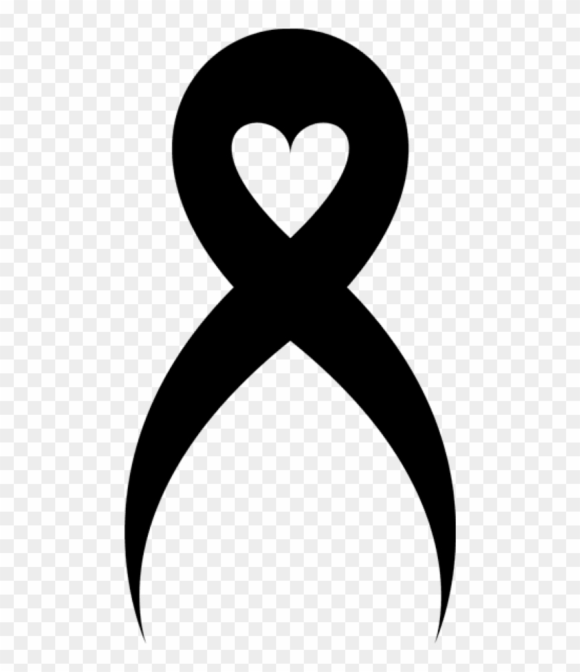 840x972 Free Png Download Breast Cancer Ribbon Vector Black