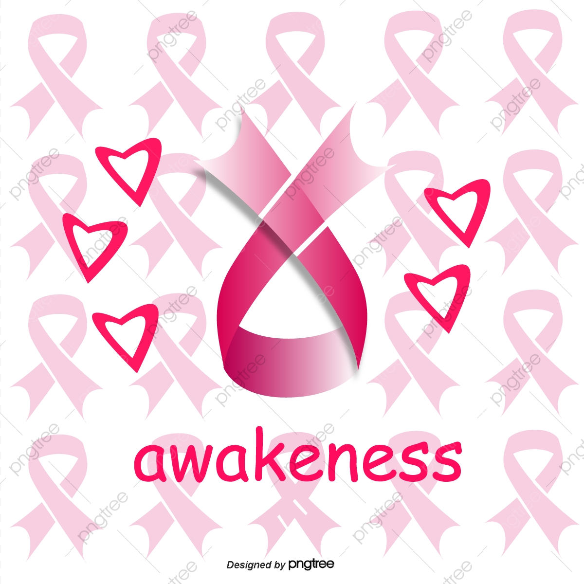 Floating Red Ribbon Against Breast Cancer, Ribbon Vector, Float 1200x1200 Floating Red Ribbon Against Breast Cancer, Ribbon Vector, Float