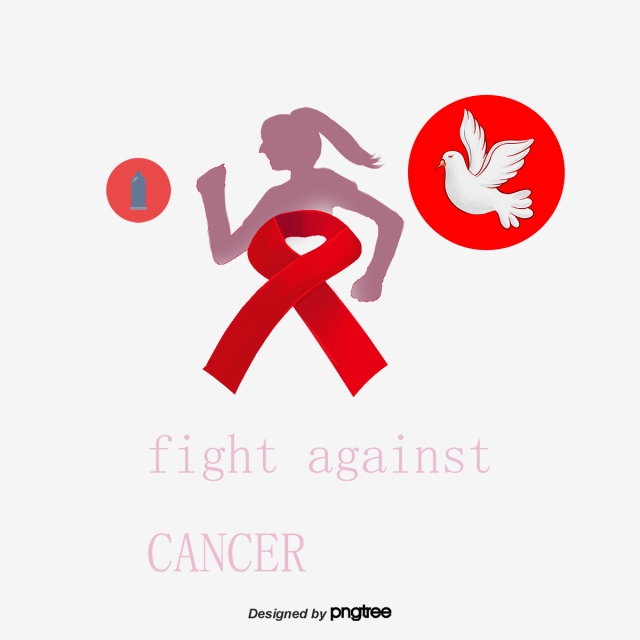 640x640 Decorative Red Ribbon Flag Against Breast Cancer, Ribbon Vector
