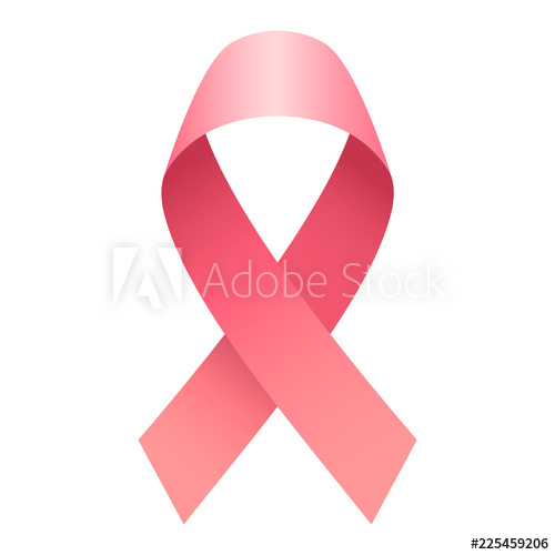 500x500 Woman Breast Cancer Icon Isometric Of Woman Breast Cancer Vector